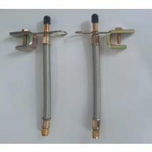Bsr Hortumlu Sibop Ilavesi 17.5 cm Çelik Hasırlı (Çift Satılır)