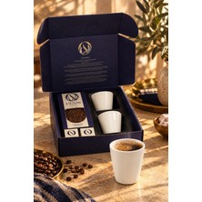 Lienzo Coffee Roastery Core 2'li Porselen Kupa ve 150 G Çekirdek Filtre Kahve Hediye Seti