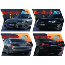 Wisco Tampon Seti Komple Ön-Arka Black Edition Audi A6 C8 S-Line 2019-2024 4K0807065