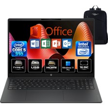Hp Omnibook 3 Intel Core 5 310 Işlemci 32GB Ram 512GB SSD 16" Windows 11 Pro Laptop DX9T1EA