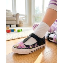 Surpie Shoes Çocuk Manifest Karakterli Babet, Kız Çocuk Babet, Ortopedik Çocuk Ayakkabı