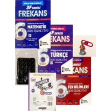 İSEM Yayıncılık 6.sınıf 3f Frekans Ders Işleme Föyü 3'lü Set Bağlam Temelli Yeni Baskı+Vantuz+Çanta Süsü