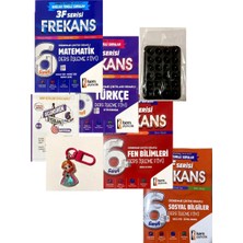İSEM Yayıncılık 6.sınıf 3f Frekans Dersi Şleme Föyü 4'lü Set Bağlam Temelli Yeni Baskkı Vantuz+Çanta Süsü