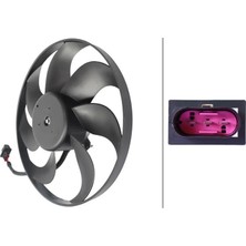 Hella Fan Motoru Vw Polo - Cordoba - Fabia Amf - Ahw 1.4 16V - 1.4 Tdı 1999-1999 6X0959455C
