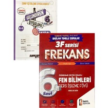 İSEM Yayıncılık 6.sınıf 3f Frekans Fen Bilimleri Ders Işleme Föyü Bağlam Temelli Yeni Baskı Vantuz+Çanta Süsü