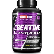 Hardline Nutrition Creapure 120 Kapsül - (Kreatin, creatine)