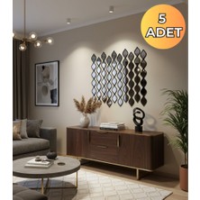 ALMITAL Su Damlası Dekoratif Ayna 5 Adet/paket SUDAMLASI5SYH