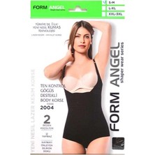 Kadın Lazer Kesim Göğüs Destekli Body Korse Toparlayıcı Abiye Altı