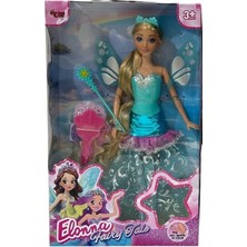 Vardem Kutulu 29 cm Aksesuarlı Kanatlı ve Asalı Bebek