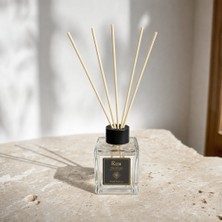 Rem Home Bebek Pudrası 100 ml Bambu Çubuklu Oda Kokusu – Kare Cam Şişe - 2'li Set