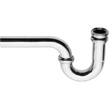 Ideal Standard U Sifon - Parlak Krom-süzgeç hariç 1/4 - 25 cm | A2305AA