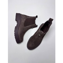 De Scario De Scarıo 045-310 Kahve  Kadın Nubuk Bot