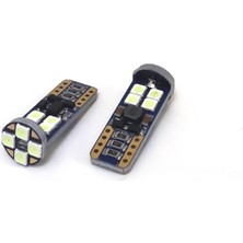 Zembil 2 Adet T10 LED 12 Ledli Park Plaka Tavan Bagaj Ledi Mavi