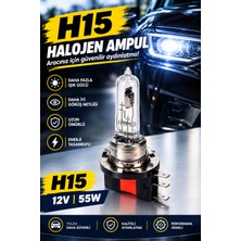 Sviesa H15 12V 55W Halojen Far Ampulü