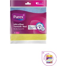 Parex Mikrofiber Temizlik Bezi 5'li