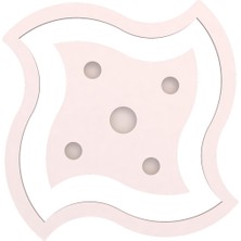 Motifpiyer Hazır Spotlu Tavan Paneli Amorf Serisi-Modern LED Uyumlu Tavan Göbeği/protect-Dış Çitalı