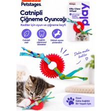 PetStages Kitty Chew Wheel Kedi Çiğneme Oyuncağı - Dayanıklı ve Güvenli