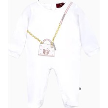 Aigner Pamuklu Baskılı Bebek Tulum 9 Aylık