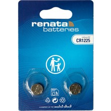 Renata CR1225 3V Lithium Pil 2'li