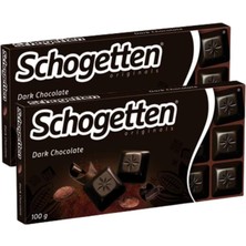 Schogetten Bitter Çikolata 100GR X2