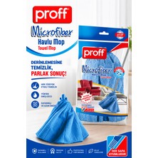 proff Mikrofiber Havlu Yedek Mop / Mop Başlığı / Paspas Ucu