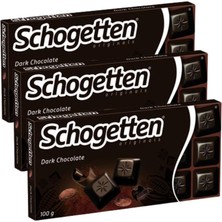 Schogetten Bitter Çikolata 100GR X3