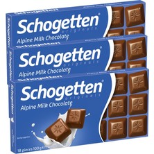 Schogetten Sütlü Çikolata 100GR X3