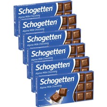 Schogetten Sütlü Çikolata 100GR X6