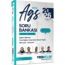 TeknoKapsül Yediiklim 2026 Meb Ags Eğitim Bilimleri Türk Eğitim Sisteminin Genel Yapısı Mevzuat Anayasa Tamamı Çözümlü Soru Bankası