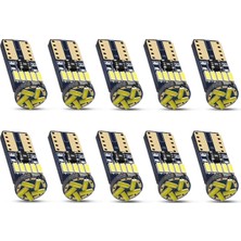 Zembil 10 Adet T10 LED 15 Ledli Mini Park Plaka Tavan Bagaj Ledi Beyaz