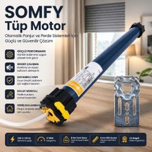 Somfy Panjur Motoru "çift Disk Frenle Hassas Durma"