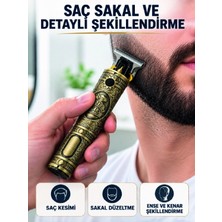 Marsilyan Saç Sakal Ense Düzeltme Makinesi 300 Dakika Çalışma Süreli Şarj Edilebilir