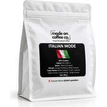 Mode On Coffee Co. Italian Mode Filtre ve Espresso Harmanı 200 gr %100 Arabica - Çekirdek Kahve