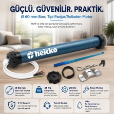 Nelix H Borulu Panjur Motoru "IP44 Korumayla Iç ve Dış Mekânda"