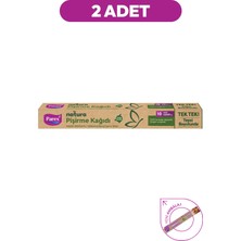 Parex Natura Ağartılmamış Hazır Kesilmiş Pişirme Kağıdı 10’lu İkili Set