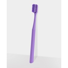 The Humble Co. Brush 7.000 Kıl Içeren Bitki Bazlı  Yeyişkin Diş Fırçası Lila