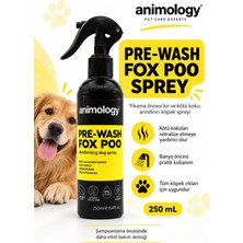 Animology Pre-Wash Fox Poo Köpekler için Kir ve Koku Arındırıcı Sprey 250 mL
