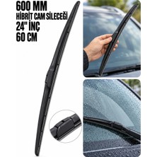 Bigohobi Hibrit Oto Ön Cam Sileceği, Aerodinamik Tasarım, 16" - 40CM