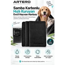 Artero Samba Yüksek Emici Karbon Kedi Köpek Havlusu 85X33 cm