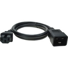 Mykablo Power Kablo - 3x1.5 mm - C15 - C20 - 1.5 Metre