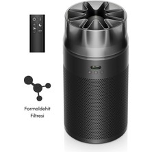 Dyson Hushjet™ Kompakt Hava Temizleyici, 100 m2’ye Kadar Etkili, Elektrostatik+Formaldehit ve Aktif Karbon Filtre, Fısıltı Kadar Sessiz