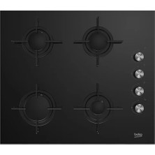 Beko Bstoc 827 B Siyah Cam Tablalı Set Üstü Ocak