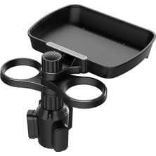 Junglee JNG-1048HLD Araç Içi Çok Amaçlı Tepsi Masası, Araç Bardak Tutucu, Içecek Tutucu, Masa, Akıllı Telefon Standı, Araç Içi Yemek Rafı Parfümlü