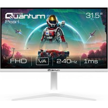 Quantum Pearl MG32W-A 31.5" 240Hz 1ms Hdmı+Dp Fullhd Va Monitör (Sıfır Ölü Pixel Garantili)