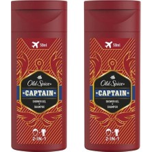 Old Spice Captain Duş Jeli 2 Adet