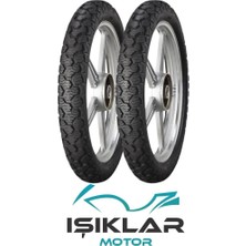 Anlas Honda Cgl 125 Lastik Takımı Ön ve Arka Nr-50 Winter Grip ISK0842