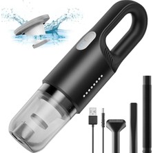 Junglee Şarjlı Araç Içi Süpürge Taşınabilir Hafif Ev Ofis Kullanımına Uygun 120W 8000PA Vacuum Cleanner