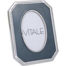 Vitale Fly Silver Mavi Antik Çerçeve 17X22CM