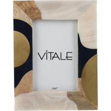Vitale Ahşap Bej Çerçeve 10X15CM