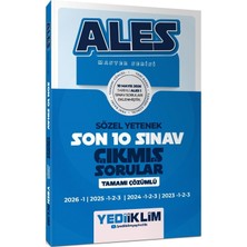 TeknoKapsül Yediiklim Ales Master Serisi Sözel Yetenek Tamamı Çözümlü Son 10 Sınav Çıkmış Sorular